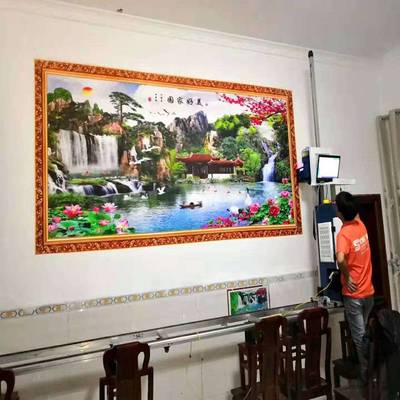 工廠直銷墻體彩繪噴繪打印機與5D打印設備 重塑地坪工程的藝術與科技